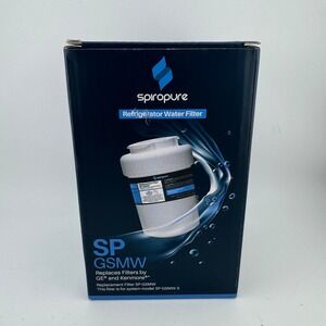 Spiropure Refrigerator Water Filter SP-GSMW White New GE Kenmore MWF Compatible